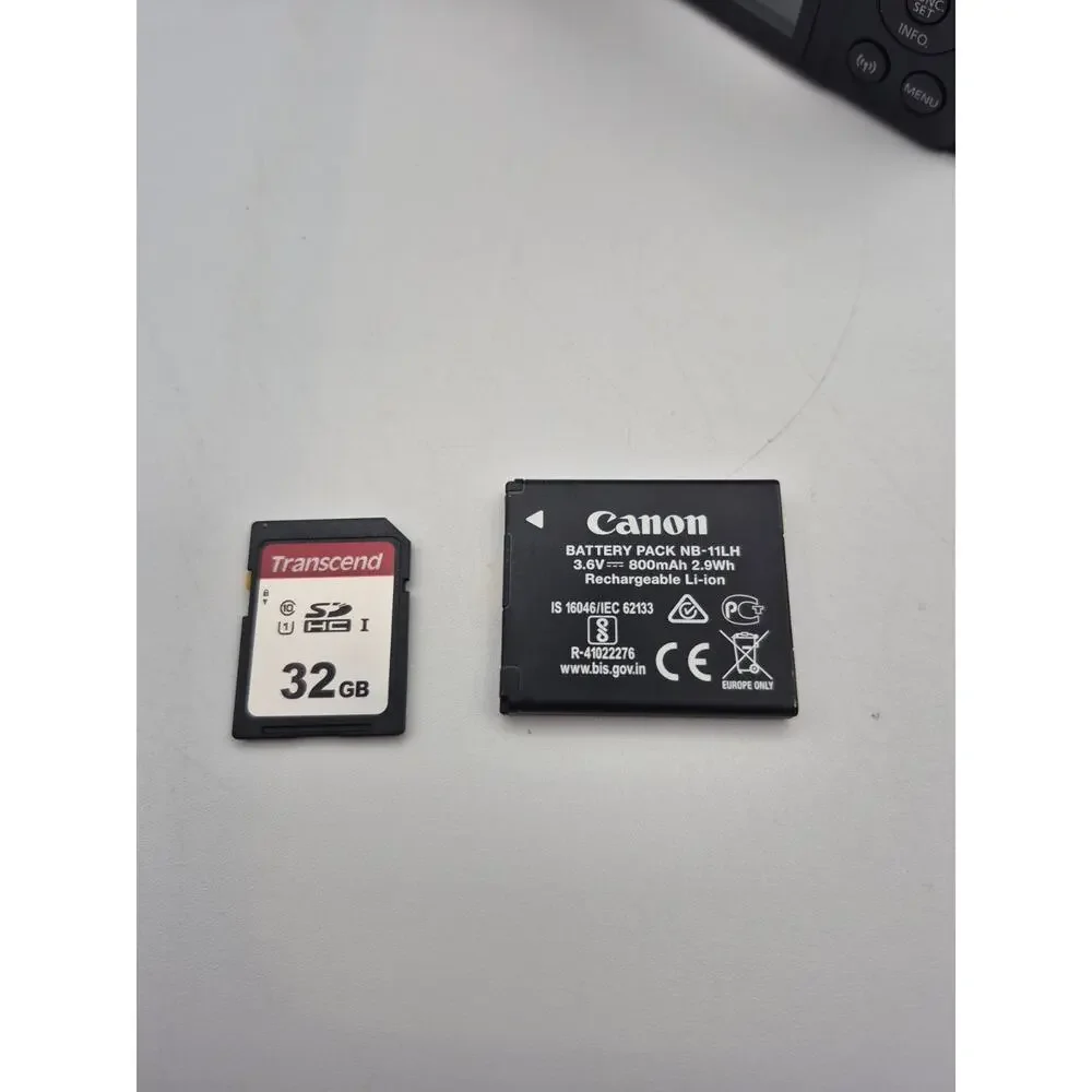 Canon PowerShot SX420 IS 20.0 MP Black Digital Camera w/ Battery/Charger Tested